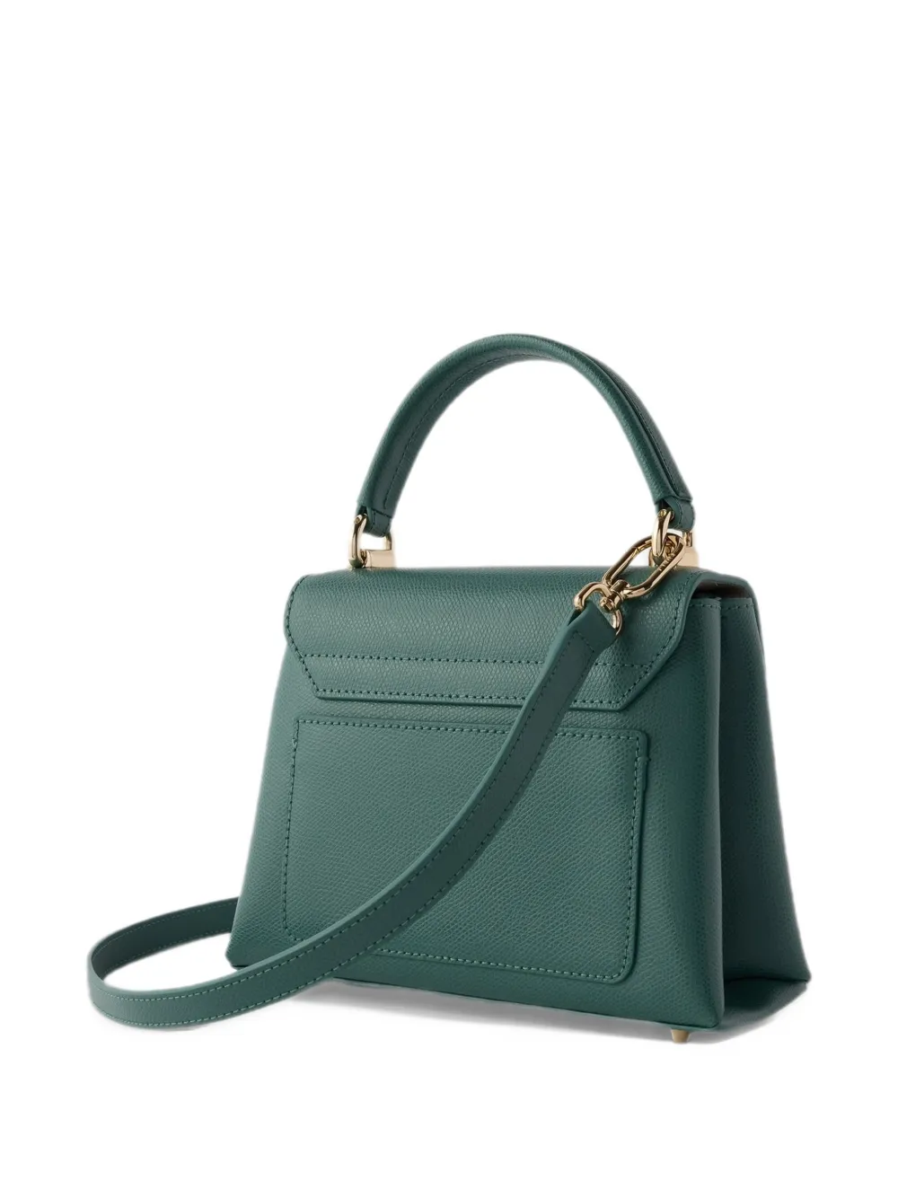 Furla 1927 Arch shopper met logo Groen