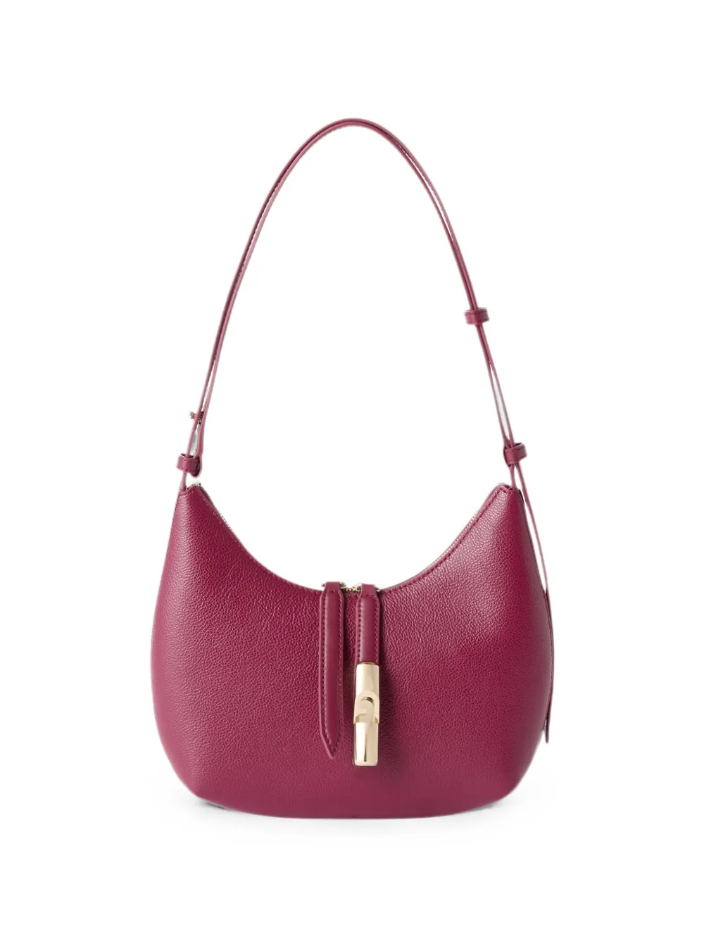 Furla small Goccia leather shoulder bag - Rosa