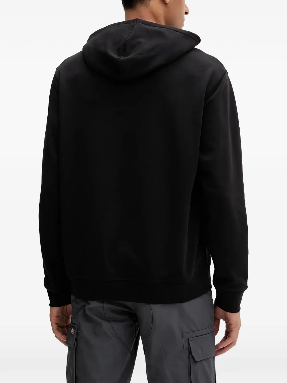 DICKIES Loretto hoodie met logoprint en trekkoord Zwart