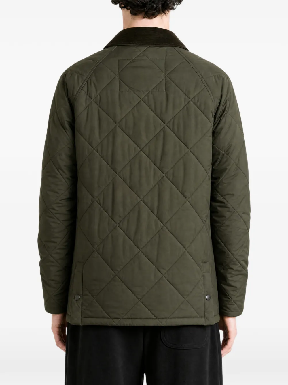 Barbour Modern Bedale gewatteerd jack Groen