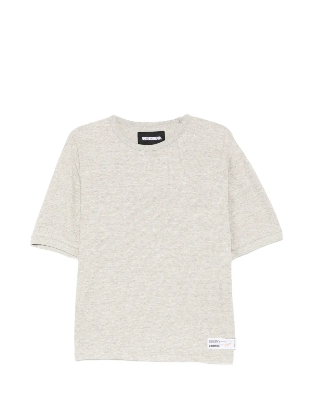 Neighborhood logo-patch T-shirt - Grigio