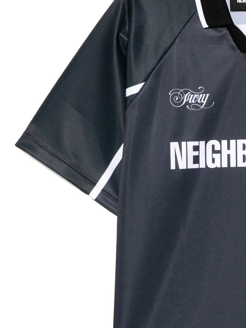  Neighborhood Camiseta Con Logo Estampado - Negro 