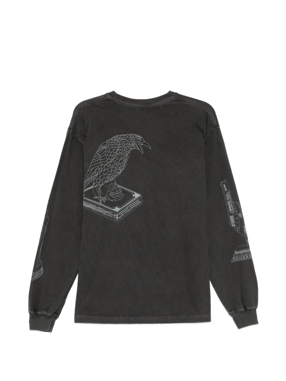 Neighborhood T-shirt met print Grijs