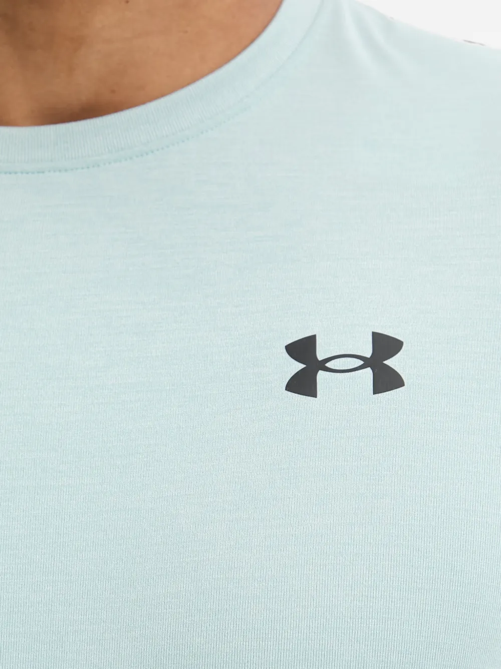 Under Armour Vanish Elite Seamless T-shirt met korte mouwen en logo-print Blauw