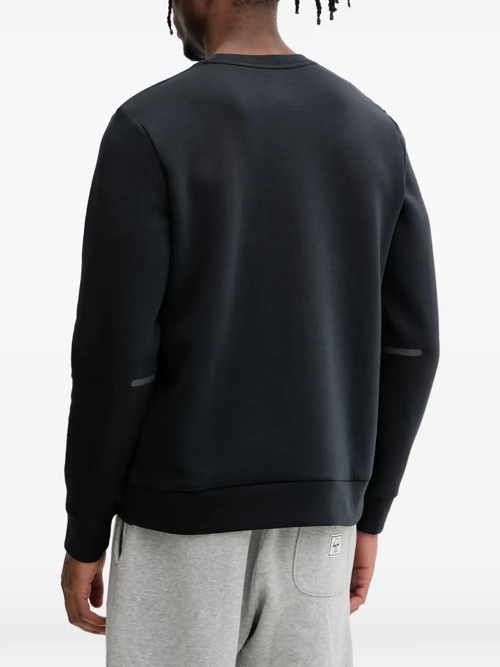 Under Armour Unstoppable Fleece trui met logo-print Zwart