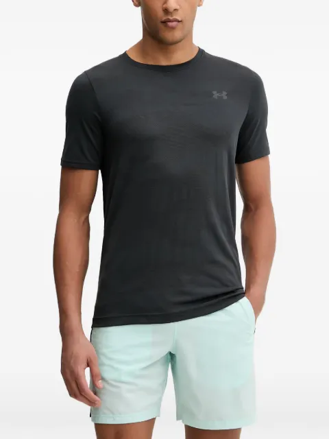 Under Armour Vanish Elite Seamless Camo logo-print jacquard T-shirt