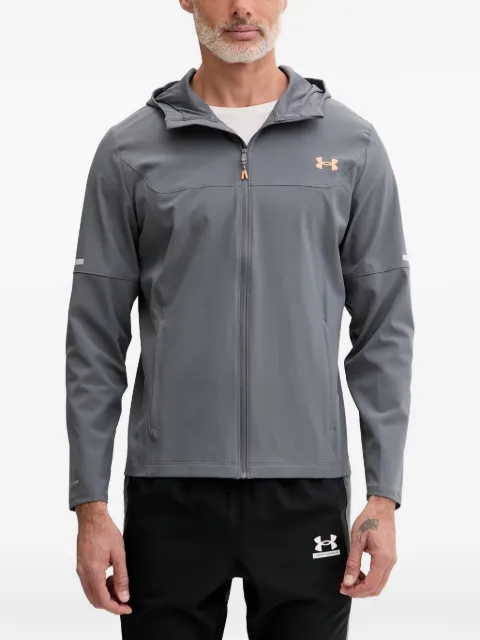 Under Armour Tech™ Utility Woven hooded logo-print jacket