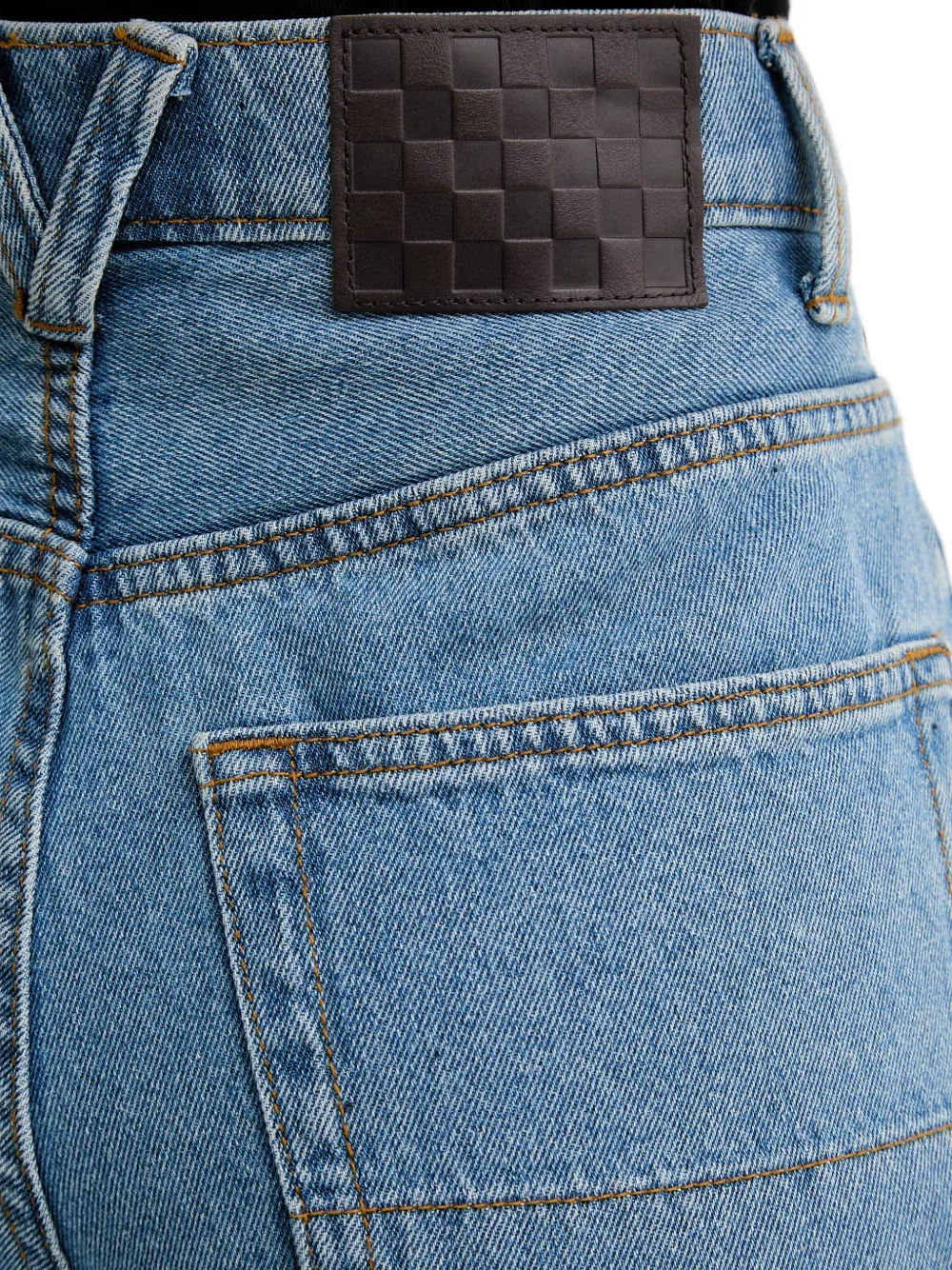 Vans Geruite baggy broek Blauw