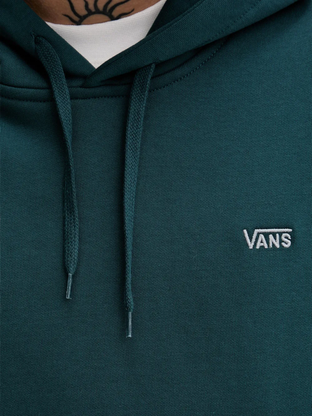 Vans Left Chest II ruimvallende hoodie Groen
