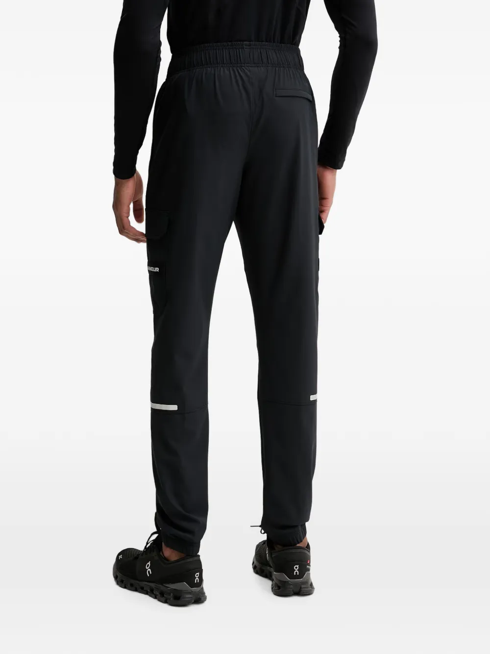 Under Armour Tech™ Utility Woven cargobroek met logo-print Zwart