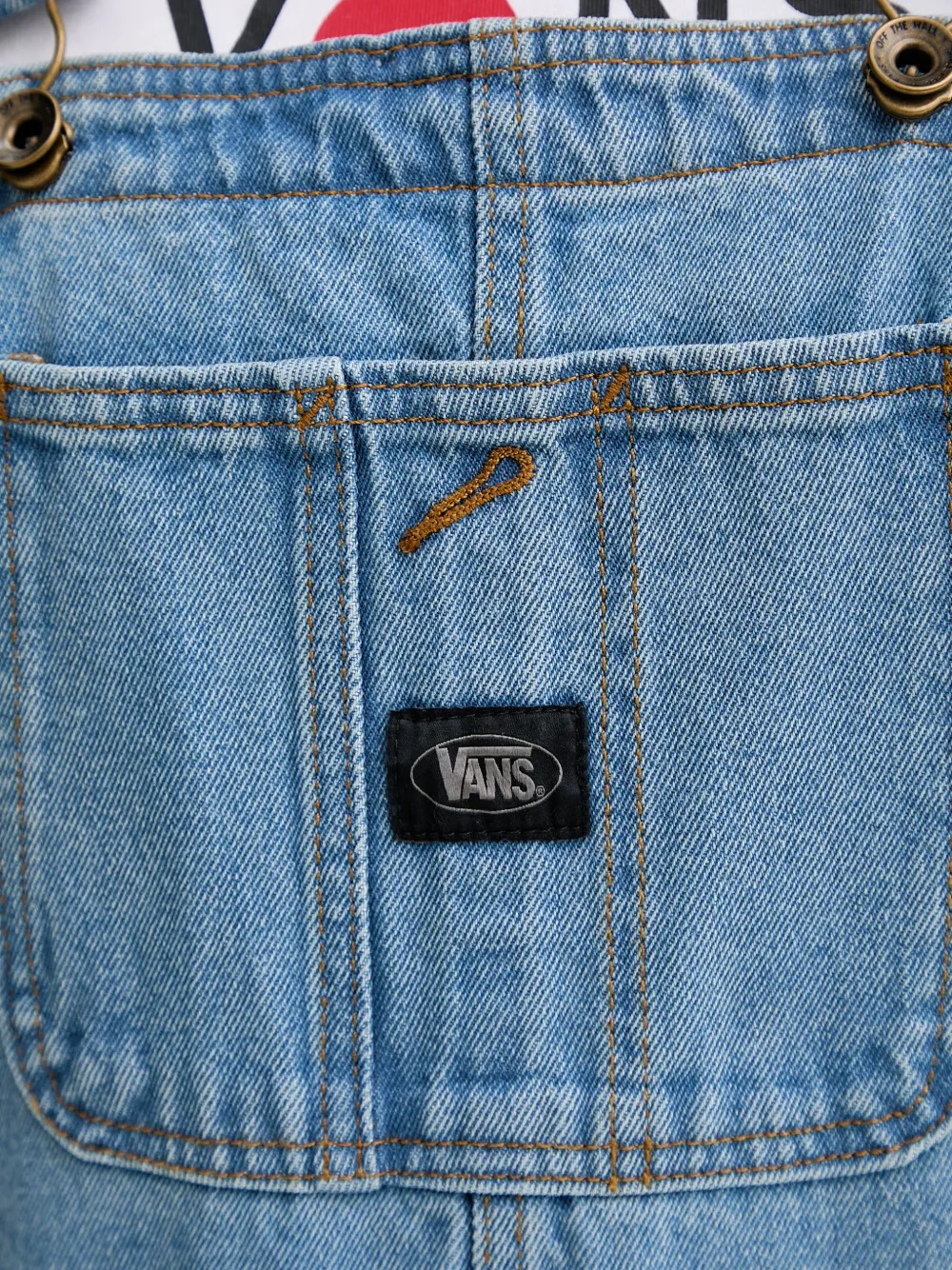 Vans Chore Denim Overall In 블루