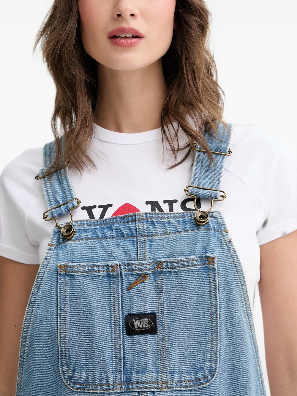 Vans Chore Denim Overall In 블루