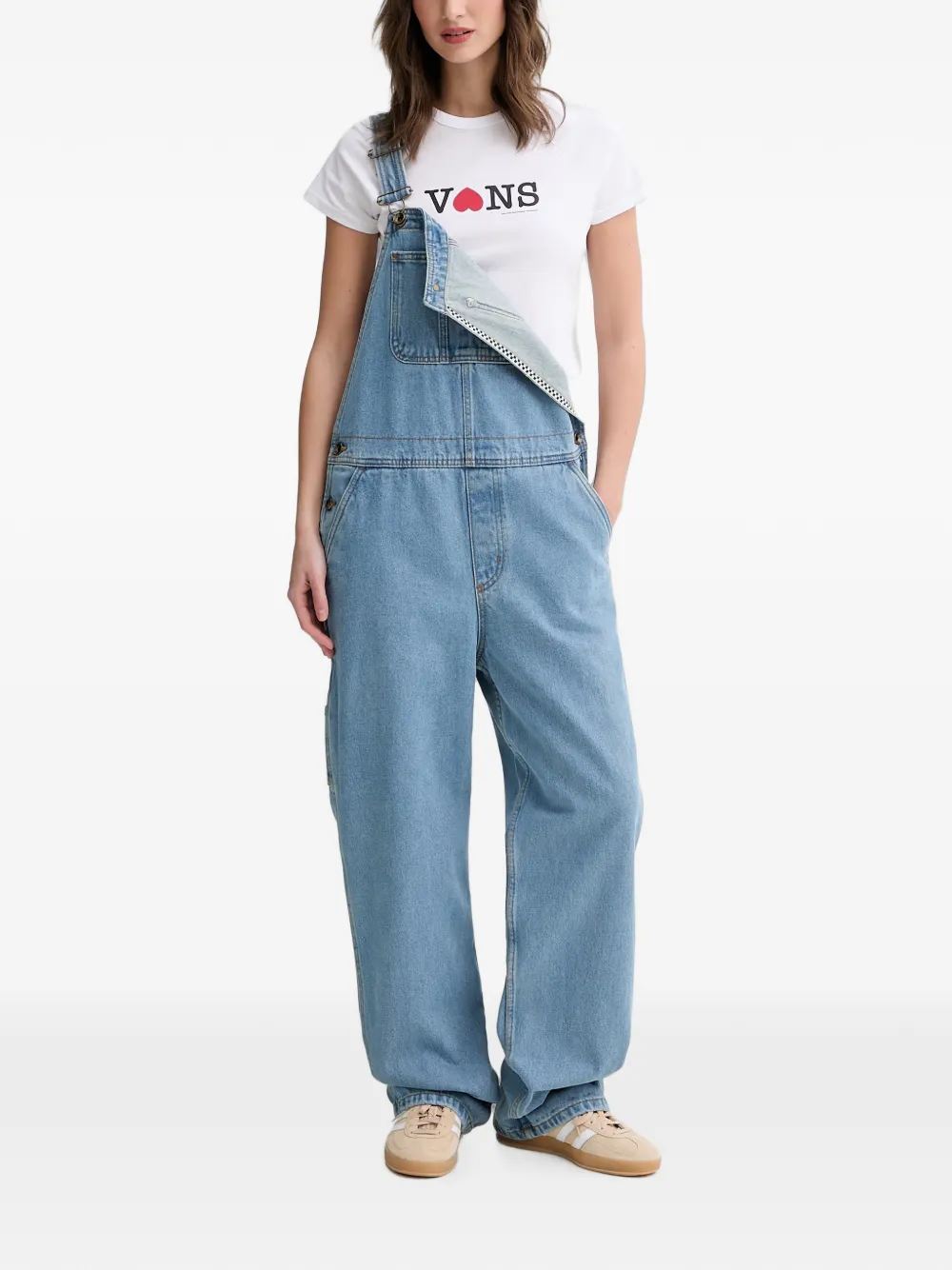 Vans Chore Denim Overall In 블루