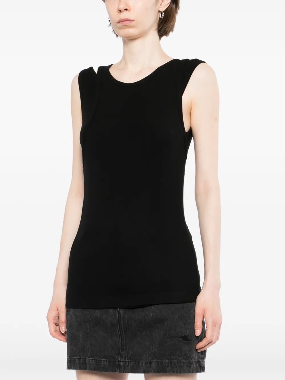 AGOLDE Finch tanktop Zwart