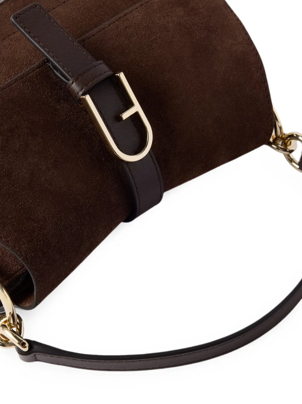 Furla Mini-tas met handvat Bruin