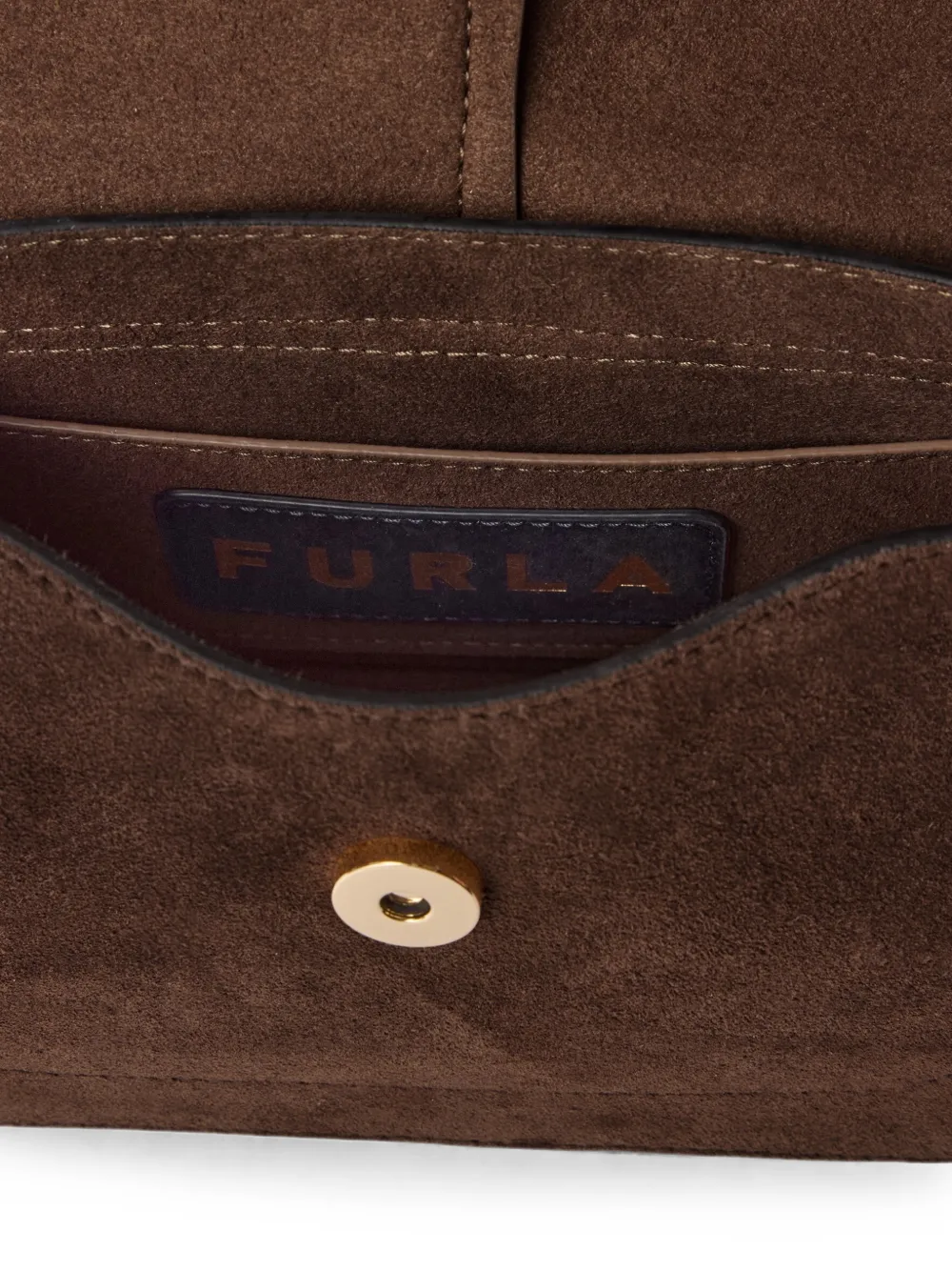 Furla Mini-tas met handvat Bruin