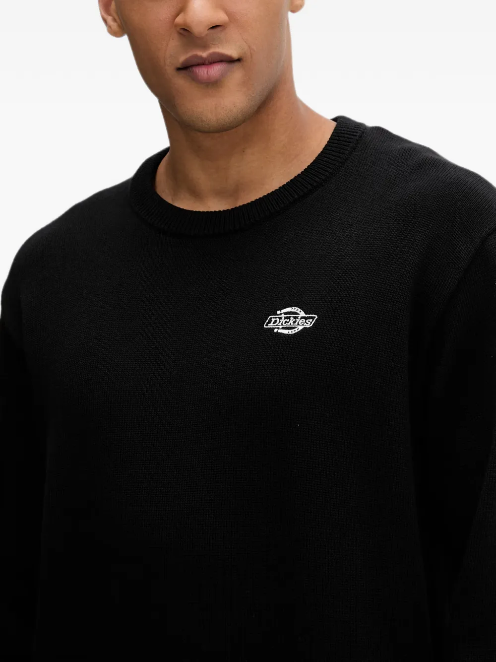 DICKIES Summerdale sweater met geborduurd logo Zwart