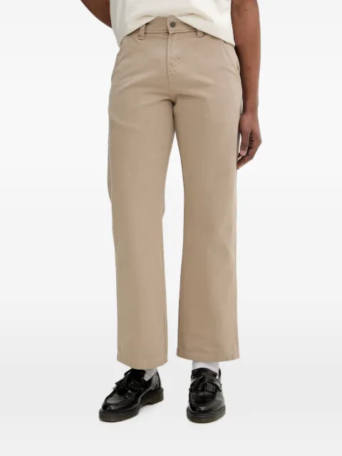 DICKIES logo-patch straight-leg carpenter trousers