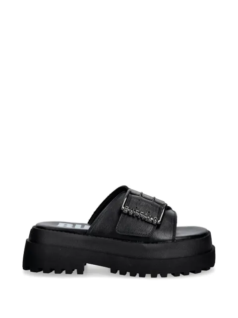 Buffalo Pluto Slide Buckle sandals
