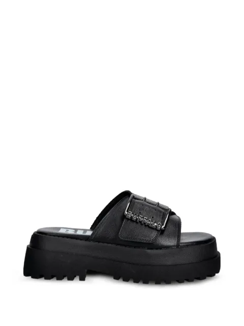 Buffalo Pluto Slide Buckle sandals