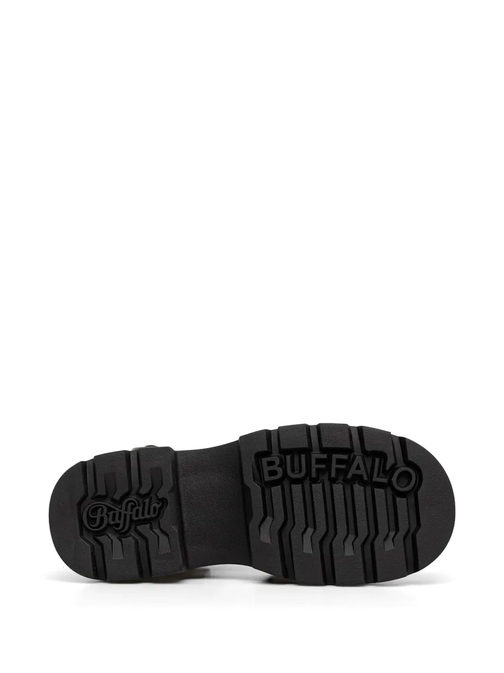 Buffalo Vega MSS RIV sandalen met plateauzool en ringlets Zwart