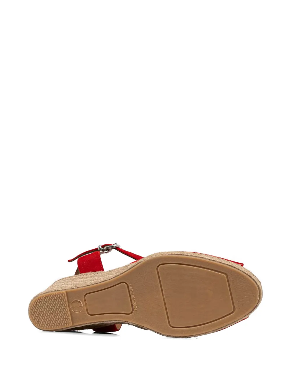 BILLI BI floral-detail wedge sandals Rood