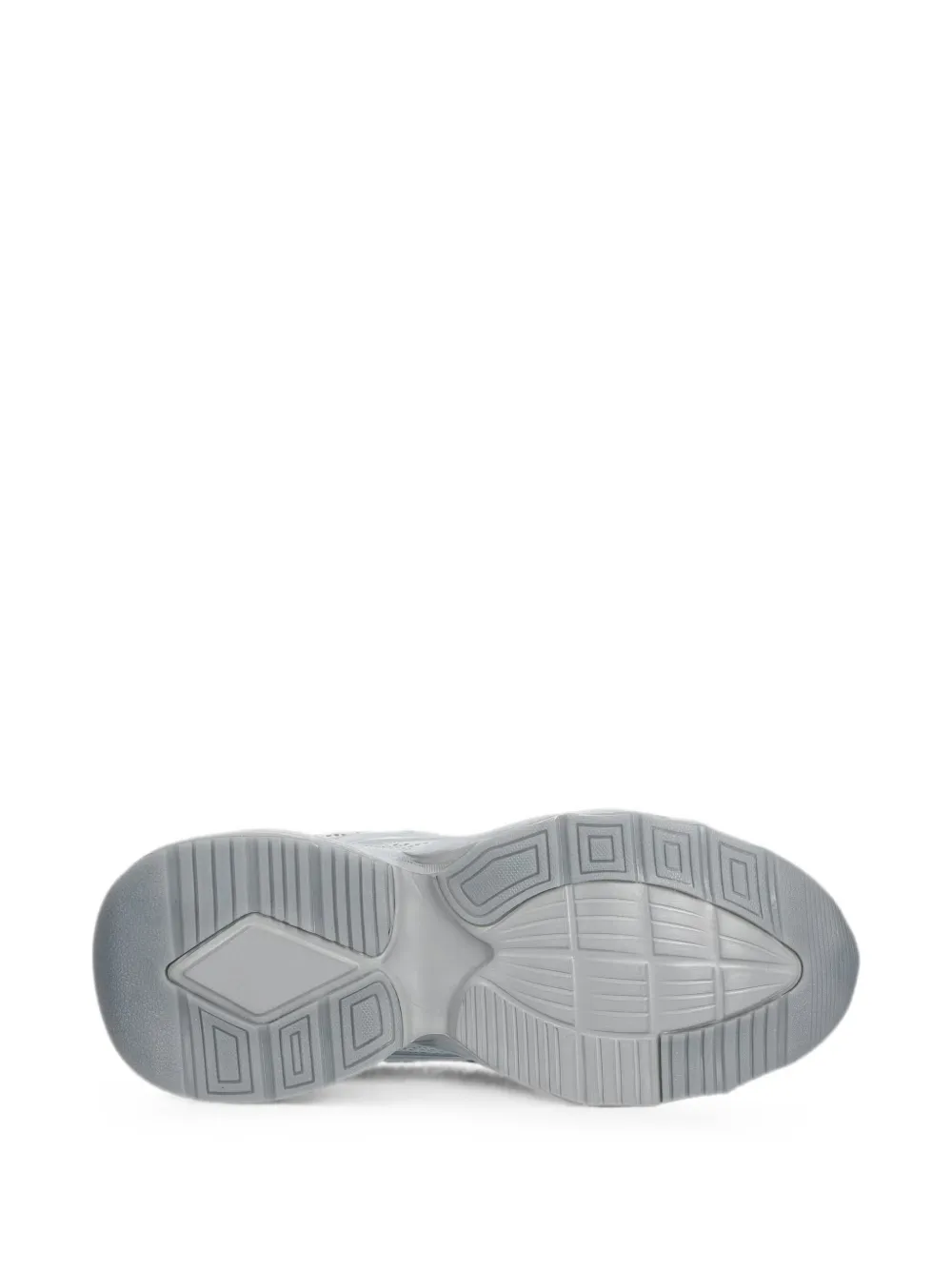 Buffalo Gianna One sneakers met metallic-effect en vlakken Zilver