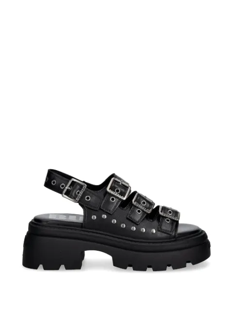 Buffalo Vega Athena Buckle eyelet-embellished platform sandals