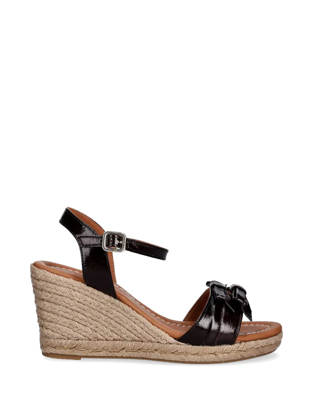 BILLI BI bow-detail wedge sandals Bruin