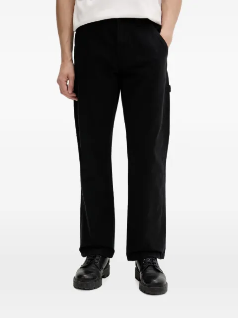 DICKIES logo-patch carpenter trousers