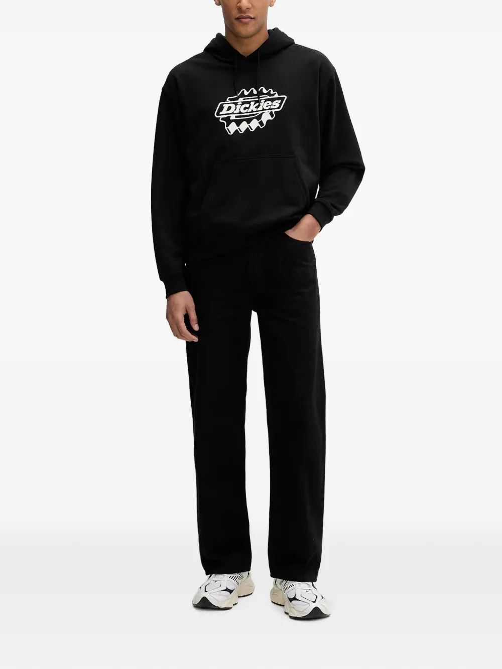 DICKIES Irondale hoodie met trekkoord Zwart