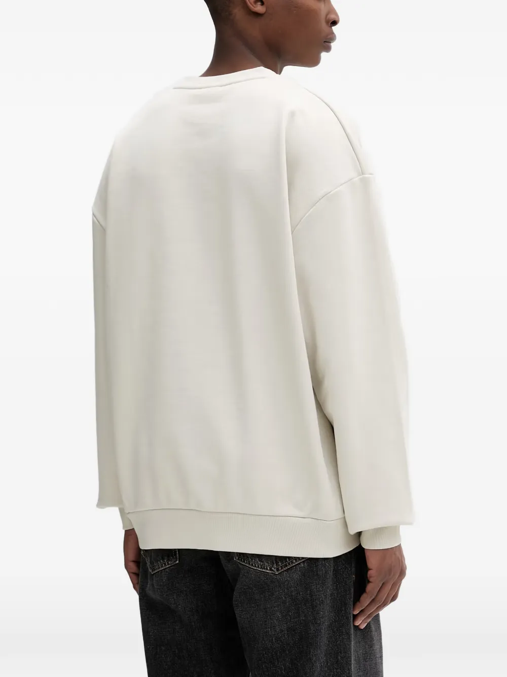 DICKIES x Harley-Davidson sweater met borduurwerk en ronde hals Beige