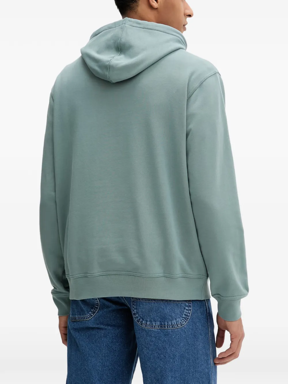 DICKIES Loretto hoodie met geborduurd logo en trekkoord Blauw