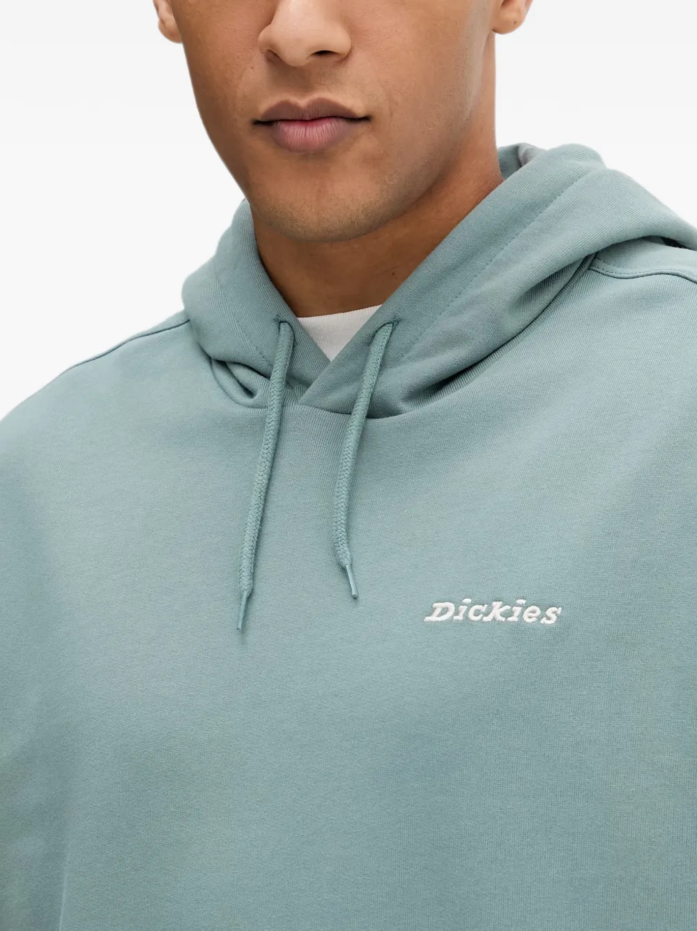 DICKIES Loretto hoodie met geborduurd logo en trekkoord Blauw