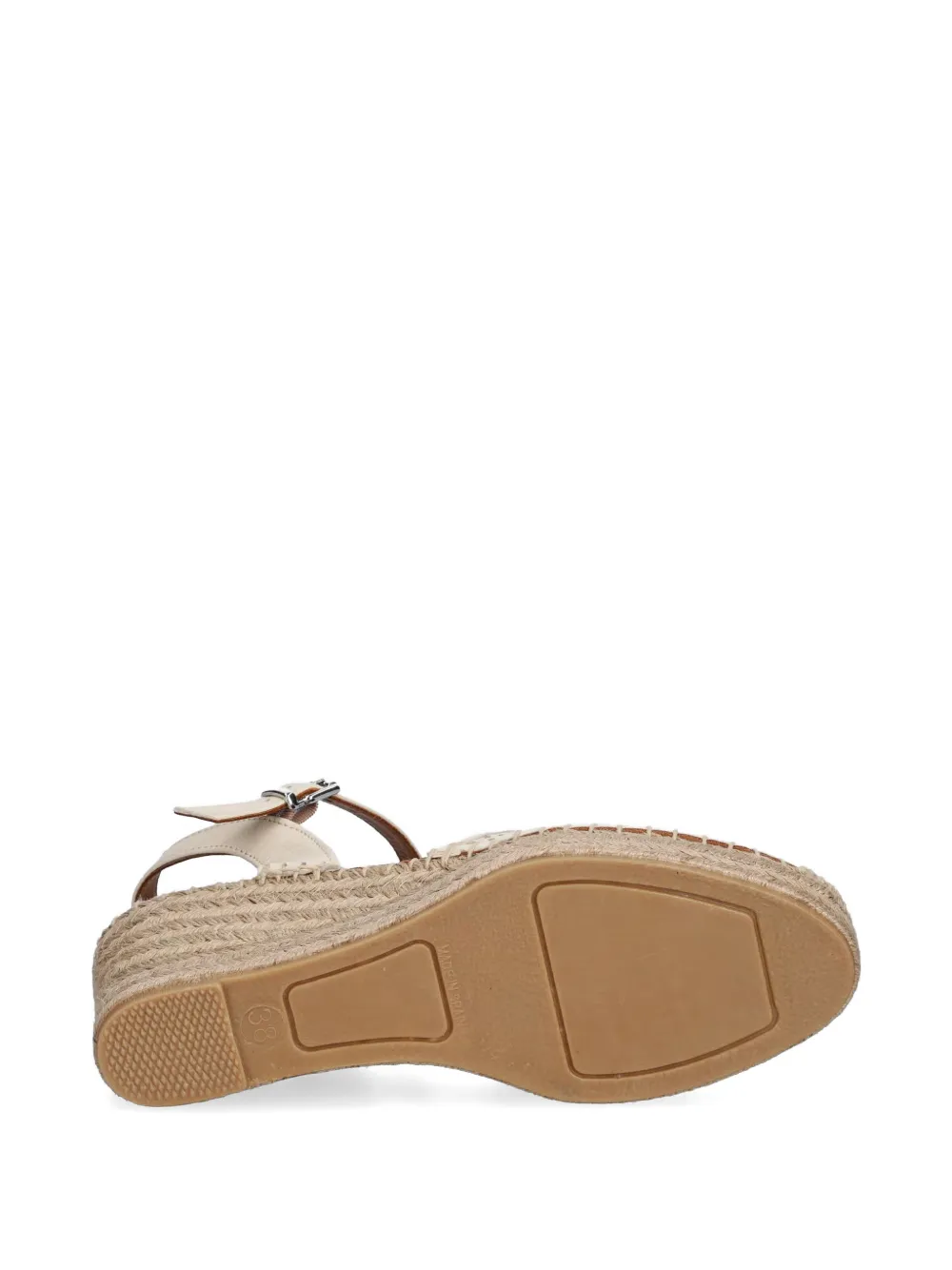 BILLI BI perforated wedge espadrilles Beige