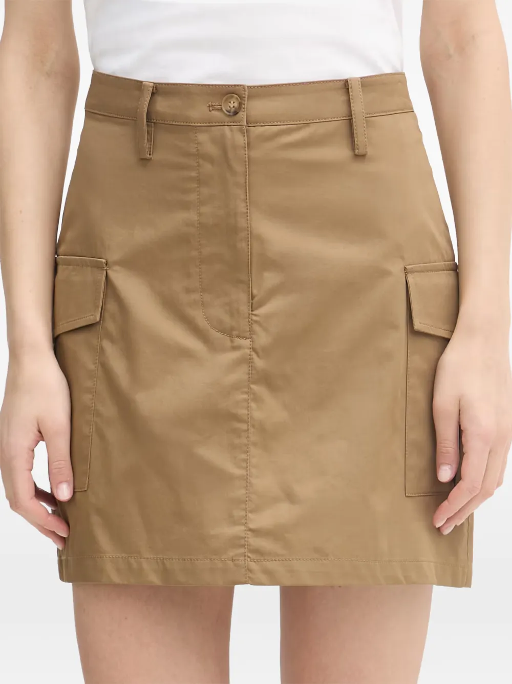Blauer Blueview cargo-pocket A-line mini skirt