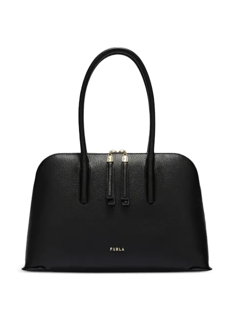 Furla M Atmosfera Dome leather tote bag