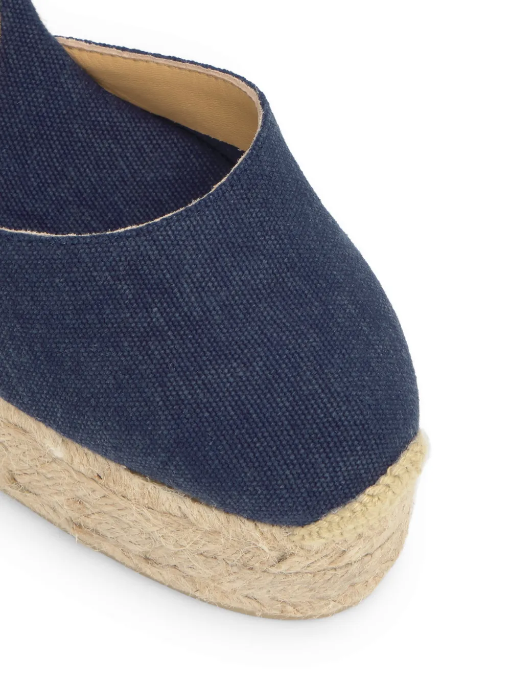 Castañer Carina espadrilles met sleehak Blauw