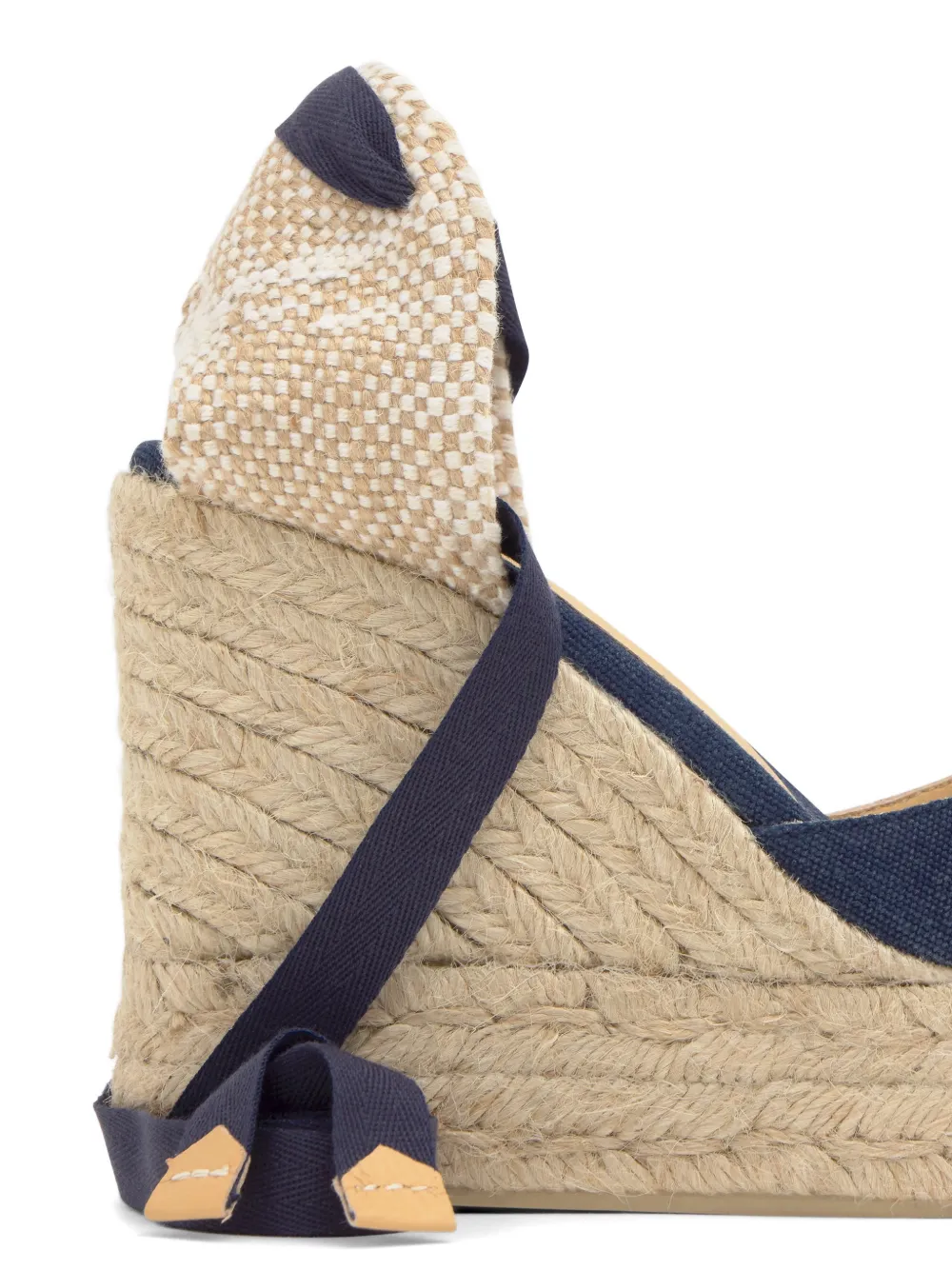 Castañer Carina espadrilles met sleehak Blauw