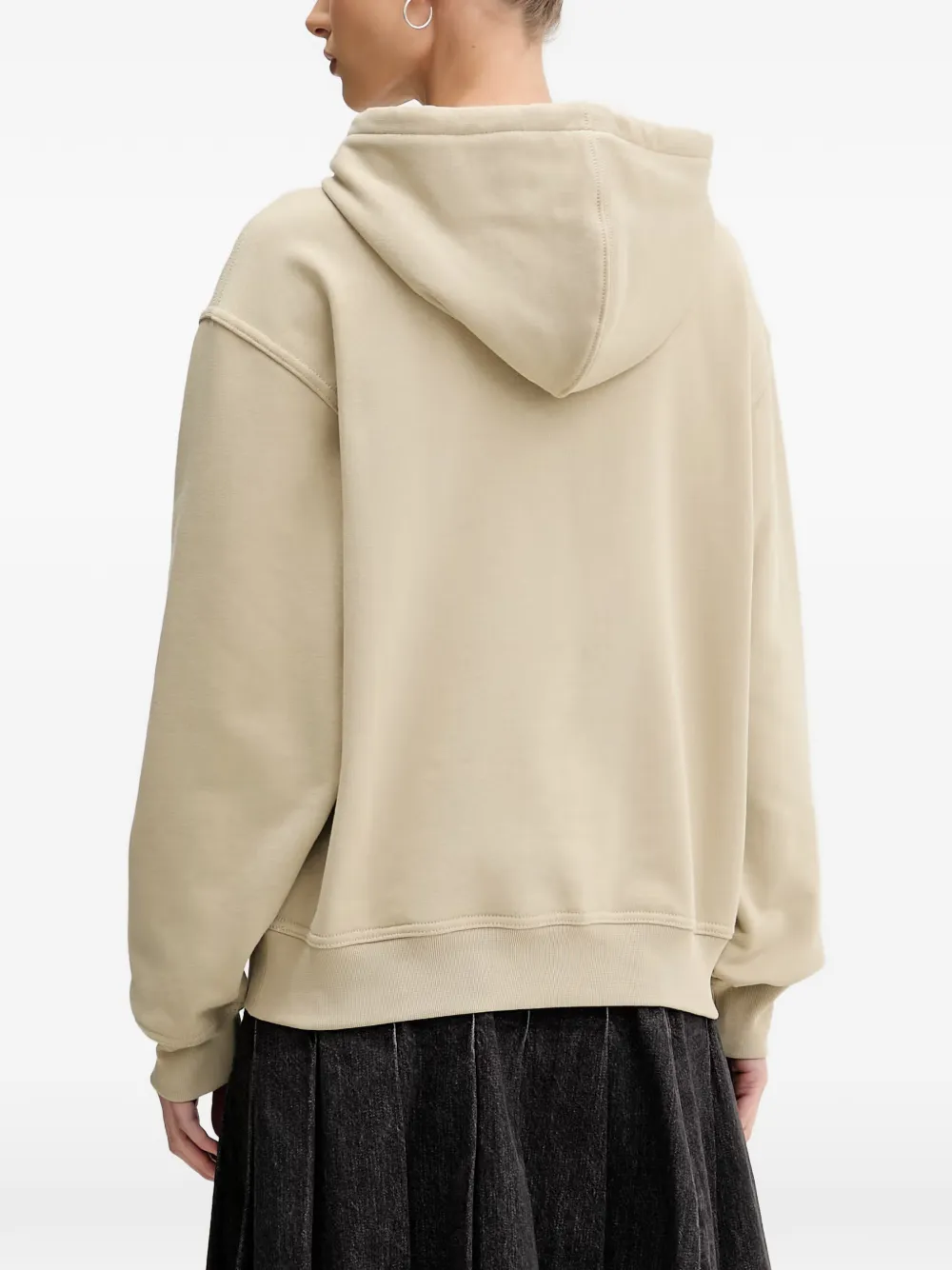 DICKIES Loretto hoodie met geborduurd logo Beige