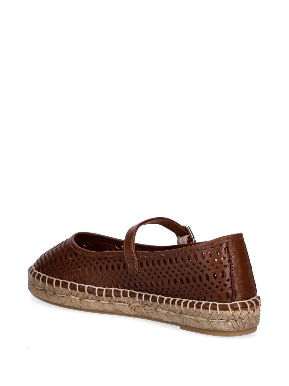 BILLI BI perforated leather espadrilles Bruin