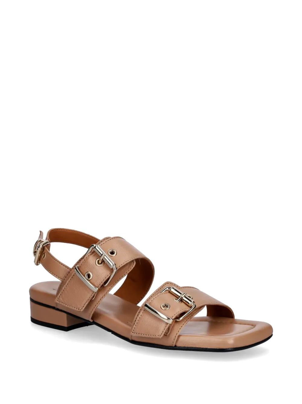 BILLI BI buckle-detail slingback sandals Beige