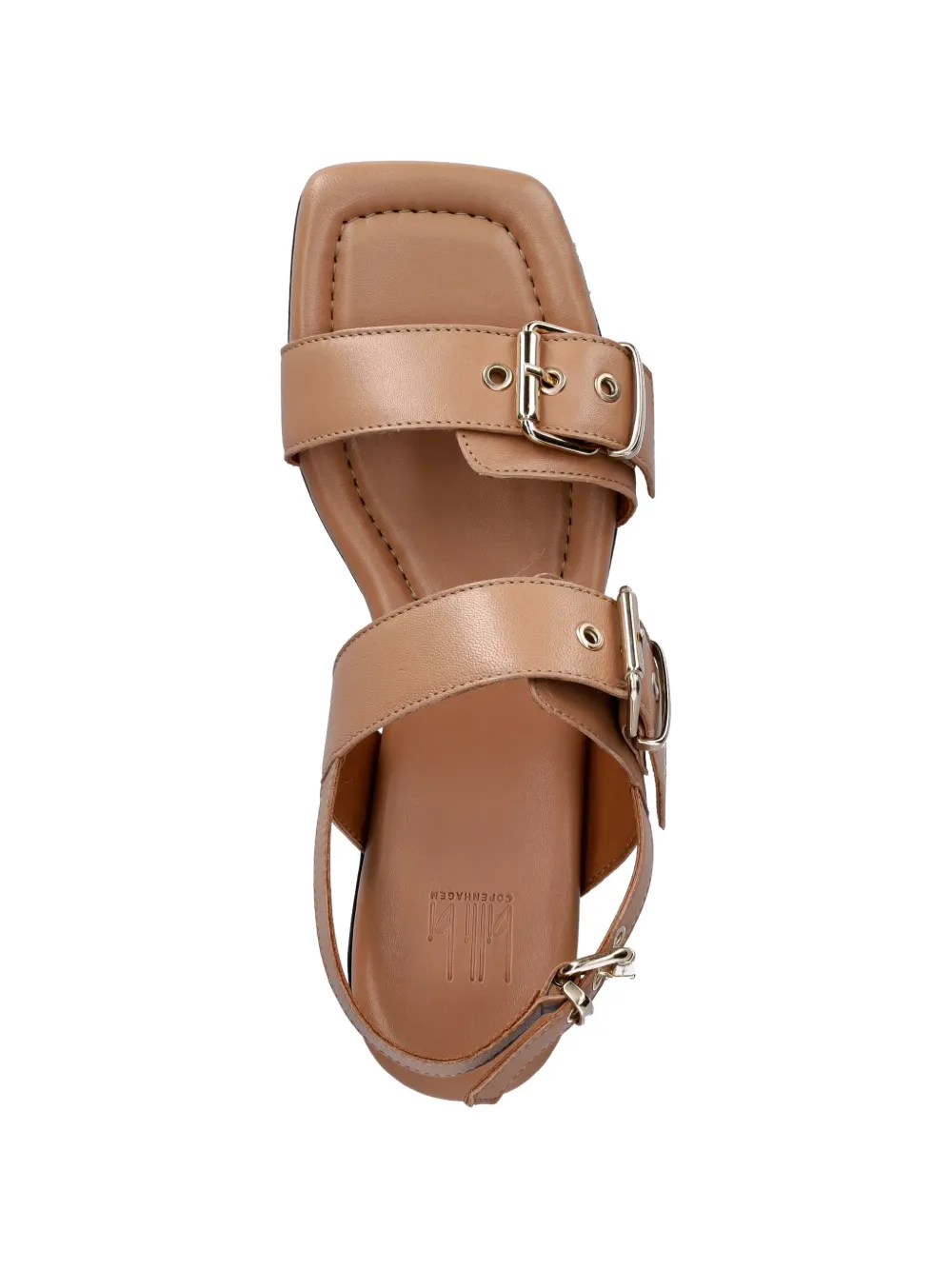 BILLI BI buckle-detail slingback sandals Beige
