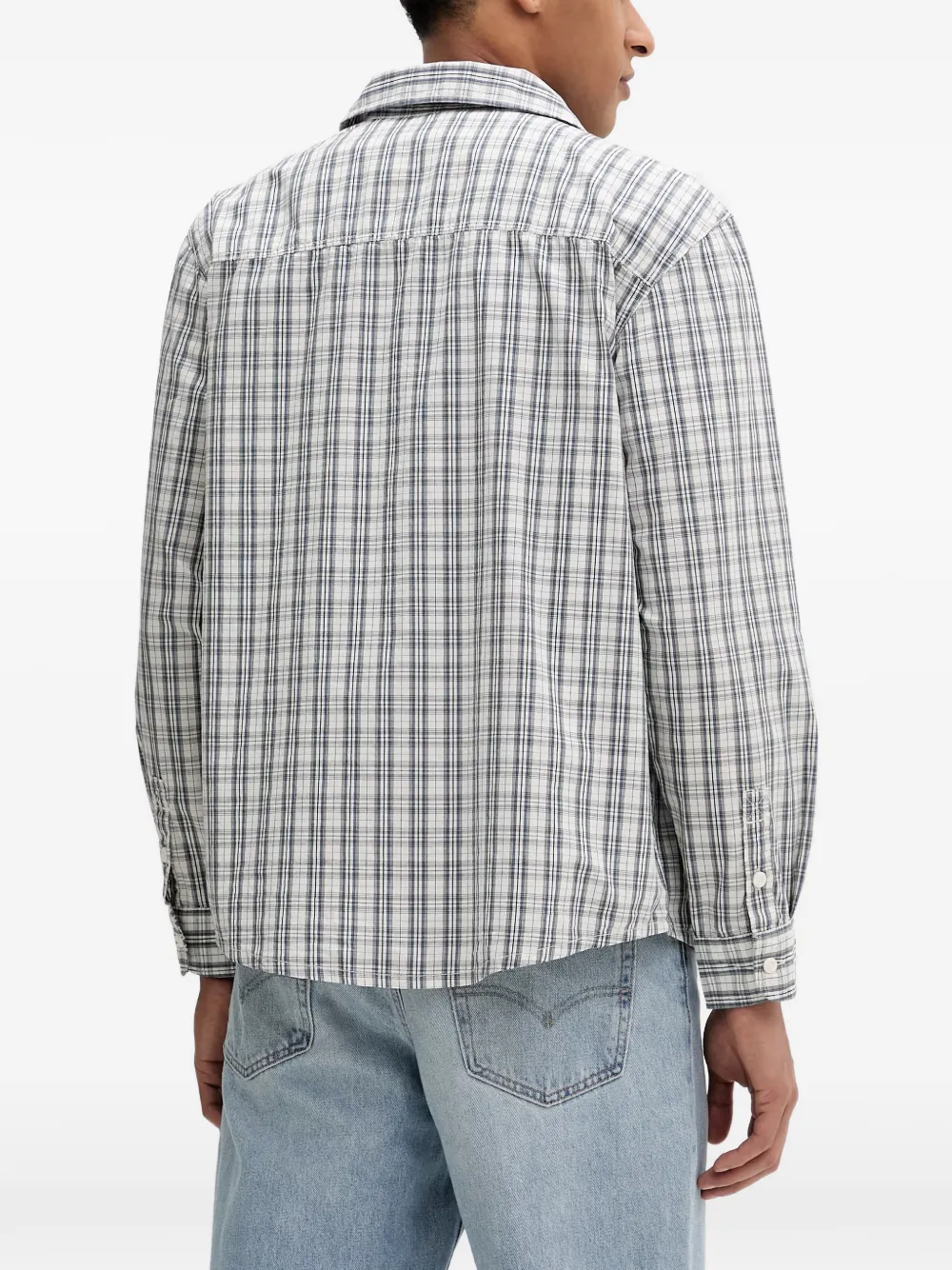 DICKIES Wellsville overhemd met geborduurd logo Wit