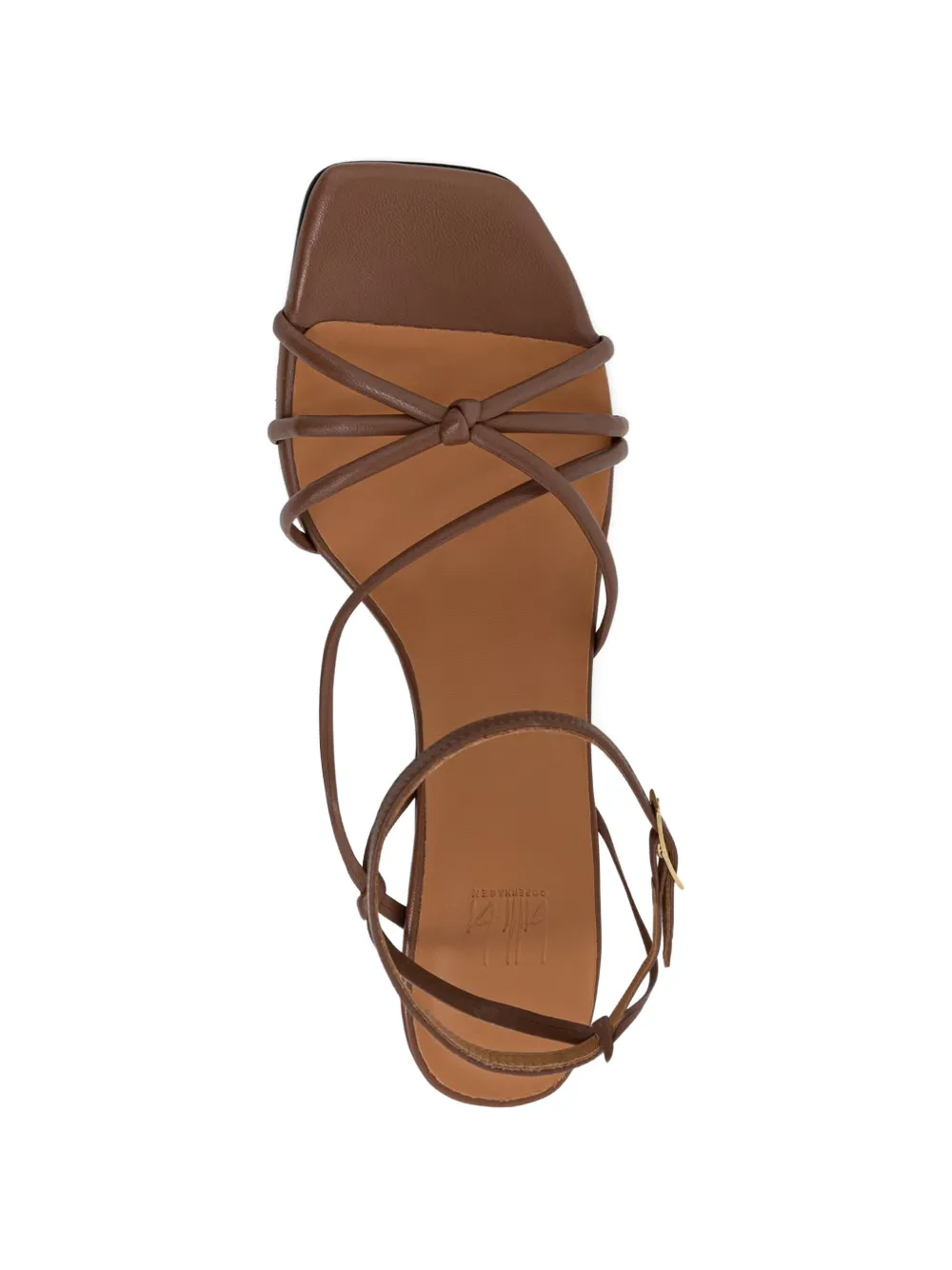 BILLI BI strappy leather sandals Bruin