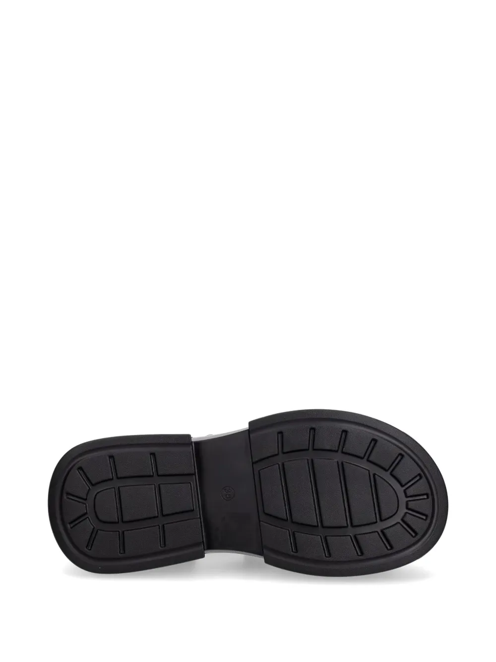 Buffalo Bolt sandalen met plateauzool en gespbandje Zwart