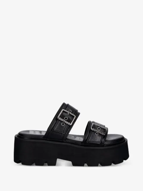 Buffalo Brake Two Strap buckle-fastening platform sandals