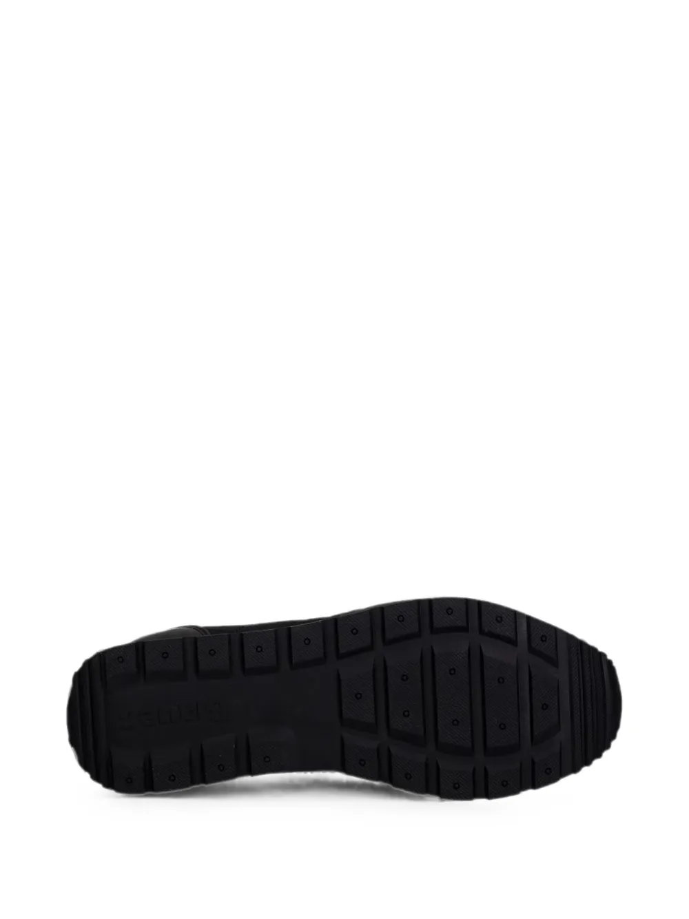 Blauer Falcon 01 logo-print panelled sneakers Zwart