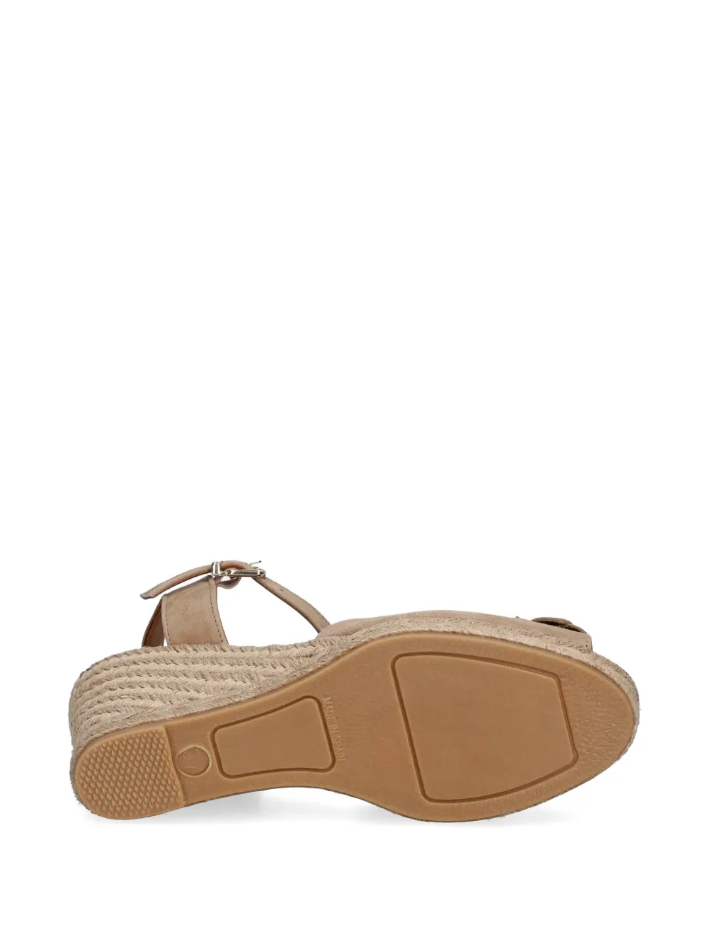 BILLI BI floral-applique wedge espadrilles Beige