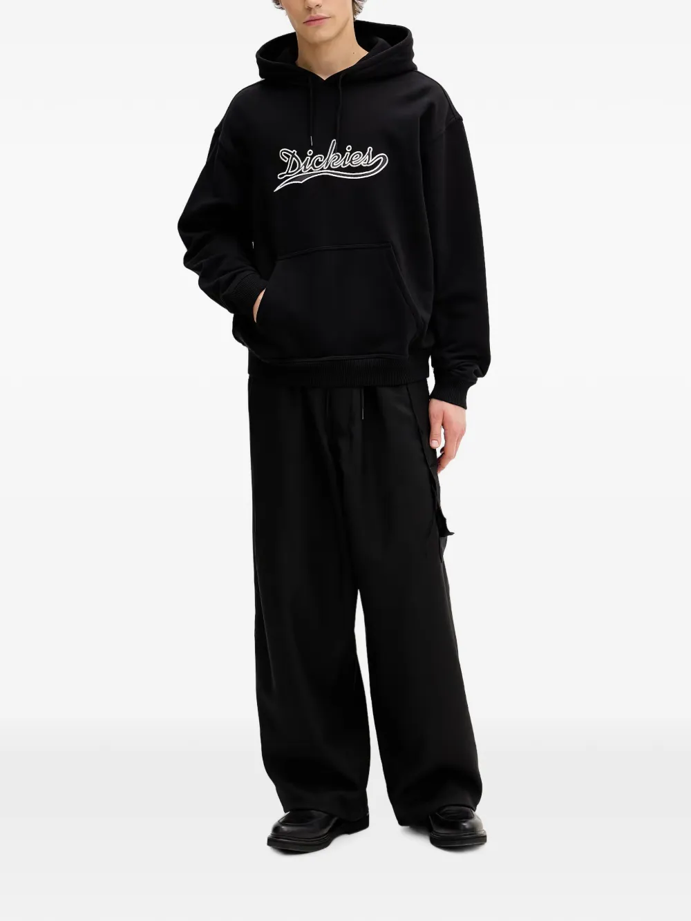 DICKIES Loose Wave hoodie met trekkoord Zwart